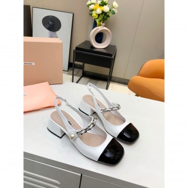 Miu Miu Leather Pumps, size 35-40, Heel 4.5cm