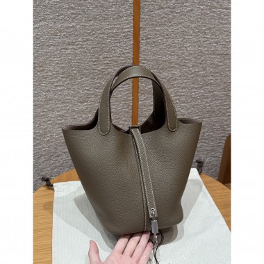 Borsa Hermes Picotin Lock 18/22-Etoupe