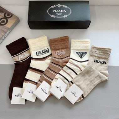 Prada socks ( 5 pairs)