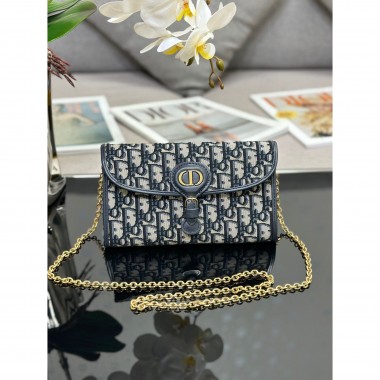 Christian Dior Bobby East-West Pouch with Chain   