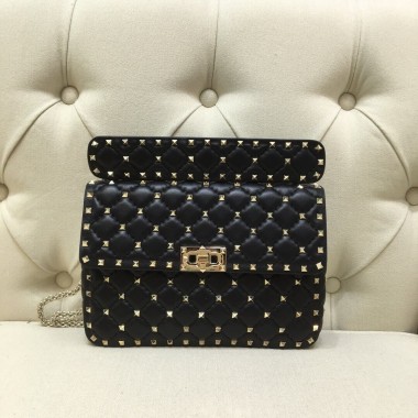 Valentino Borsa Media Rockstud spike in Pelle