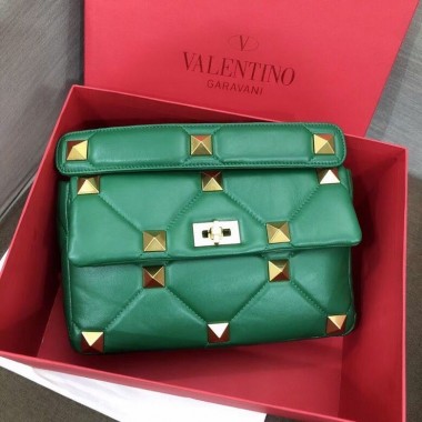 Valentino Borsa a Spalla Roman in Nappa - Media / Grande 