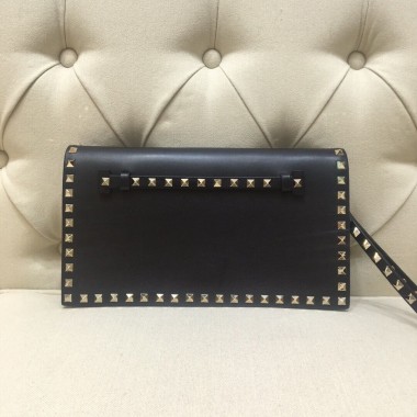 Valentino Pochette Con Catena Rockstud in vitello 