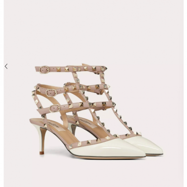 Valentino rockstud patent pumps with strap 6.5cm, Size 35-41