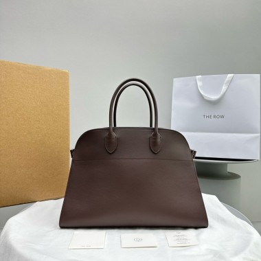The Row Soft Margaux 15 Bag in Leather