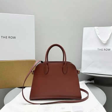 The Row Soft Margaux 12 Bag in Leather