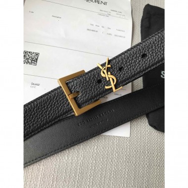 YSL Cintura Monogram in Pelle 