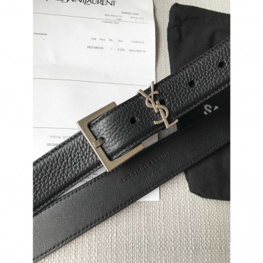 YSL Cintura Monogram in Pelle 