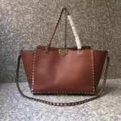 Valentino Borsa Granda Rockstud in Vitello