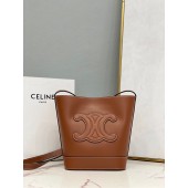 Celine Small Bucket Cuir Triomphe In Smooth Calfskin 