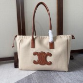 Celine Cabas Drawstring Cuir Triomphe 