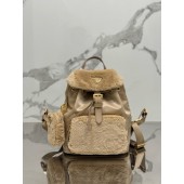 Prada Zaino in Re-Nylon e montone