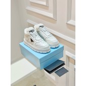 Prada Leather  and shirling sneaker,  Size 35-41