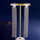 Orecchini con zirconi Crystal Logo