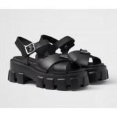 Prada Rubber Monolith Sandals,  Size 35-41