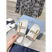 Prada  Leather strap slides,  Size 35-45