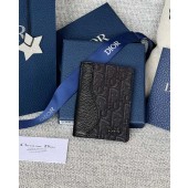 Dior Vertical Bifold Card Holder 