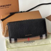 Burberry Check Chain Wallet