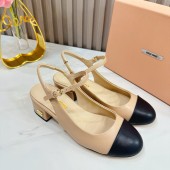 Miu Miu Leather Slingback Pump,  Size 35-41