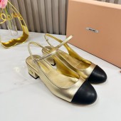 Miu Miu Leather Slingback Pump,  Size 35-41