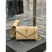 YSL Portafogli e pochette Monogram In Grained Pelle