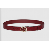 Gucci 30mm thin Leather belt 