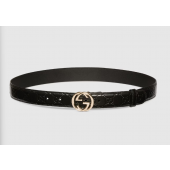 Gucci 30mm thin Leather belt 