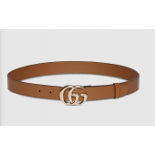 Gucci 30mm thin Leather belt 
