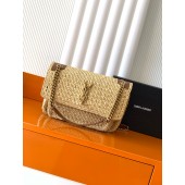 Borsa NIKI media in raffia