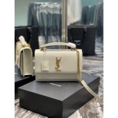 YSL Yves Saint Laurent Sunset Medium Top Handle Bag 