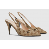 Décolleté slingback donna Gucci con Morsetto