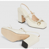 Décolleté slingback donna Gucci con Morsetto