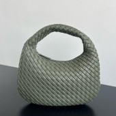 Intrecciato Small Veneta Shoulder Bag-Pickle