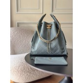 Borsa Chanel 25 Medio-Light blue