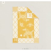 Wool & Cashmere Avalon Animaux Nattes blanket