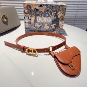 Cintura sottile Dior con borsa