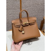 Hermes Birkin 25/ 30  in Epsom Leather-Brown
