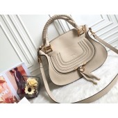 Borsa media Chloe Marcie-Beige
