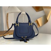 Mini borsa Chloe Marcie-Dark blue