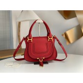 Mini borsa Chloe Marcie-Red