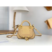 Mini borsa Chloe Marcie-Deep beige