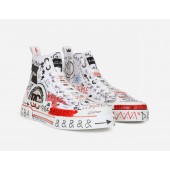 Dolce Gabbana Unisex High Top Sneaker, Size 35-45