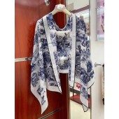 Diort Large Silk Scarf 