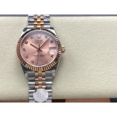 Rolex Datejust 28mm, 31mm, Oystersteel , Diamonds, 18K rose gold