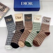 Dior socks ( 5 pairs)