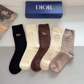 Dior socks ( 5 pairs)
