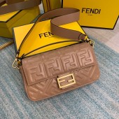 Fendi Baguette Medium Leather Bag 