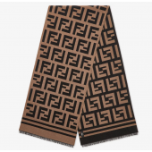 Fendi Wool and Silk Scarf