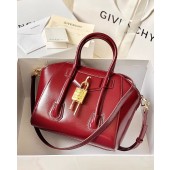 Givenchy Mini Antigona Lock Bag in Box leather