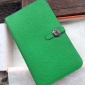 1:1 Hermes Dogon Wallet in soft togo leather